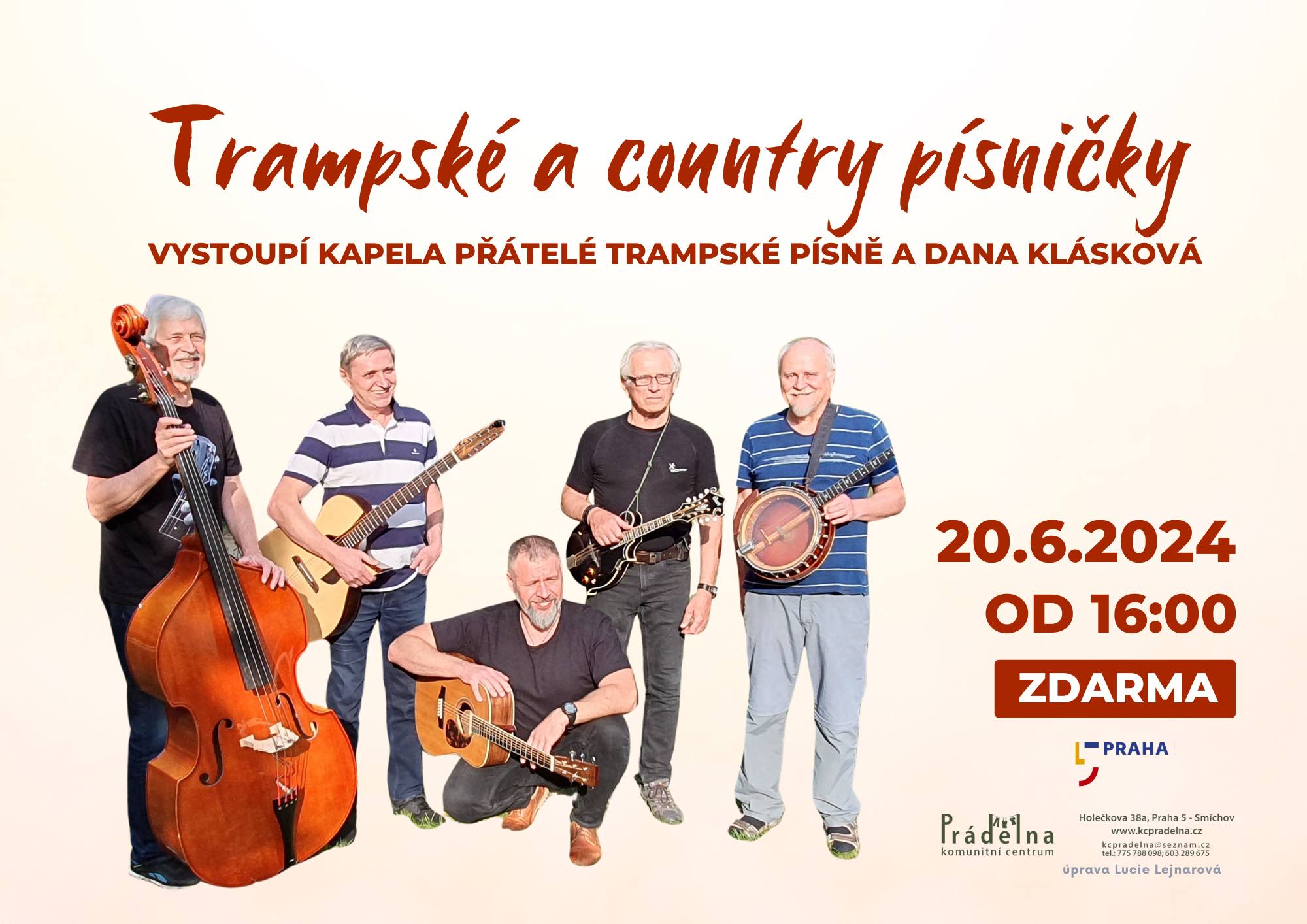 Trampské a country písničky