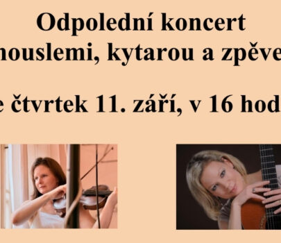 Odpolední koncert září 2025