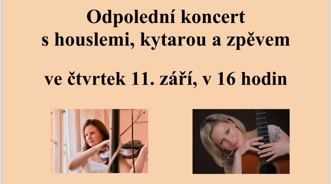 Odpolední koncert září 2025