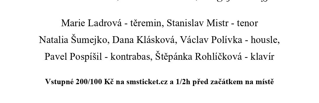 Zahajovací koncert lektorů 2026